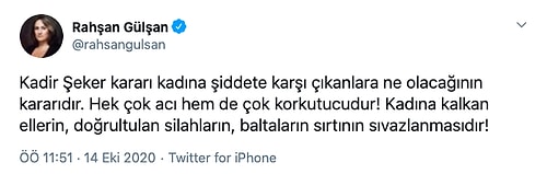 Onlar da Sessiz Kalmadı! Kadir Şeker'in 12 Yıl 6 Ay Ceza Almasına Ünlülerden Çok Büyük Tepkiler Geldi