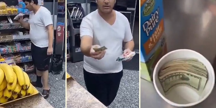 Markette Bulduğu Parayı Cebine Atmayıp, Dürüstlüğüyle Kazanan Adam Gibi Adam