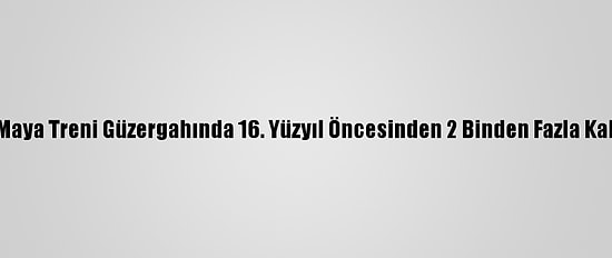 Meksika'da, Maya Treni Güzergahında 16. Yüzyıl Öncesinden 2 Binden Fazla Kalıntı Bulundu
