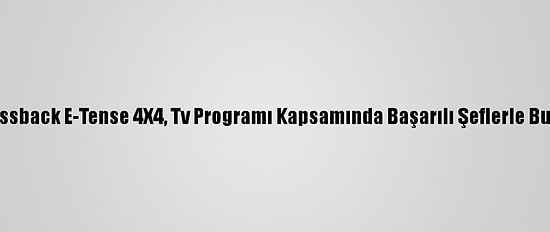 Ds 7 Crossback E-Tense 4X4, Tv Programı Kapsamında Başarılı Şeflerle Buluşuyor