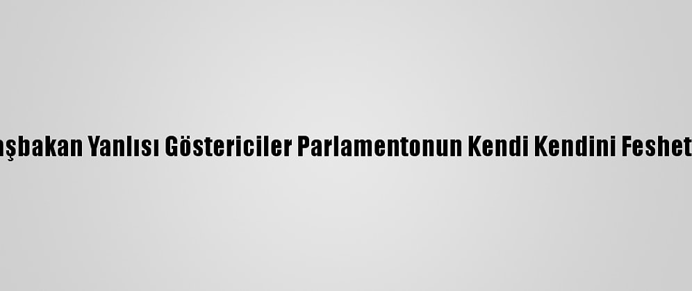 Kırgızistan'da Başbakan Yanlısı Göstericiler Parlamentonun Kendi Kendini Feshetmesini Talep Etti