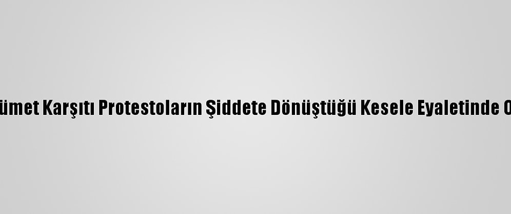 Sudan'da Hükümet Karşıtı Protestoların Şiddete Dönüştüğü Kesele Eyaletinde Ohal İlan Edildi