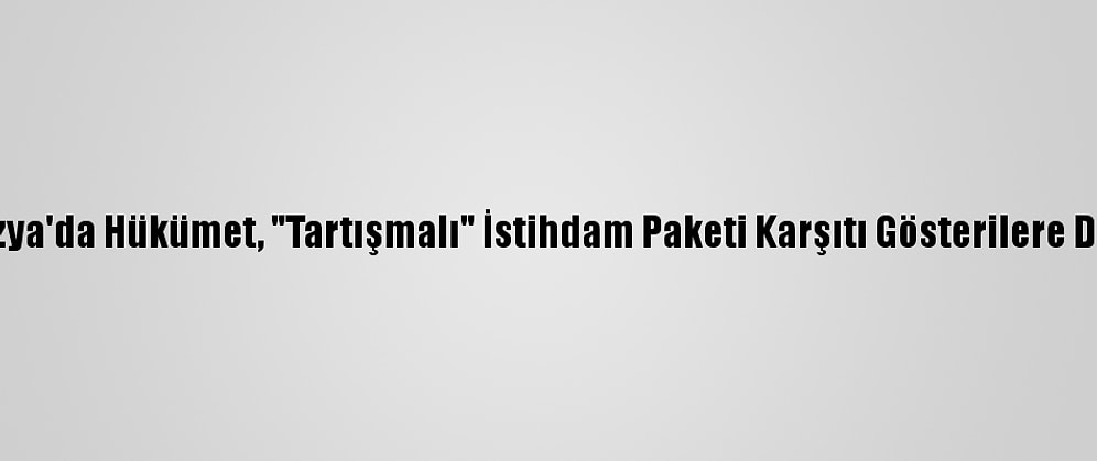 Endonezya'da Hükümet, "Tartışmalı" İstihdam Paketi Karşıtı Gösterilere Direniyor