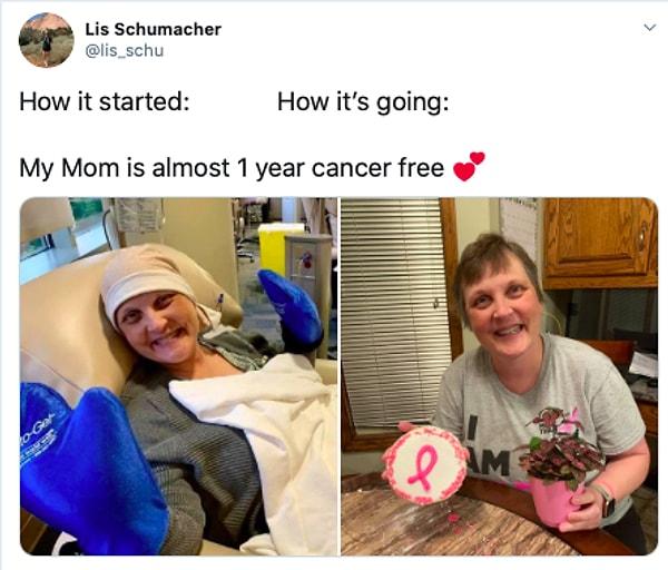 11. "Nasıl başladı / Nasıl gidiyor... Annemin neredeyse 1 aydır kanseri yok."