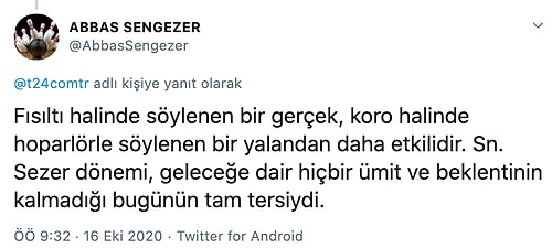 Ahmet Hakan'dan Ahmet Necdet Sezer Yorumu: 'Susup Susup Işık Olayında Konuştu'