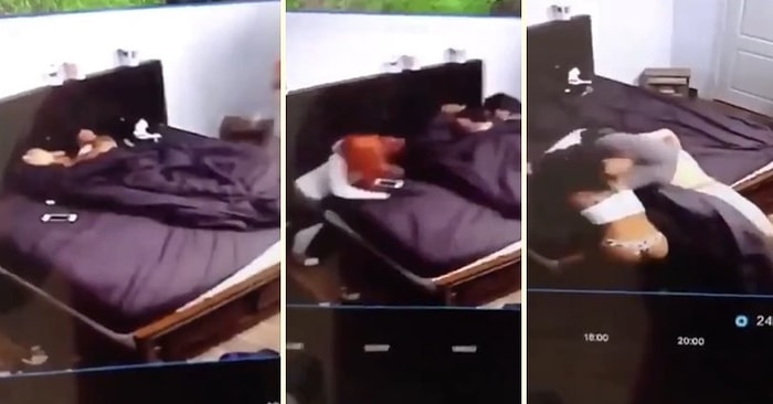 Sevgilisini Başka Bir Kadınla Yatakta Basınca Çılgına Dönen Kadın