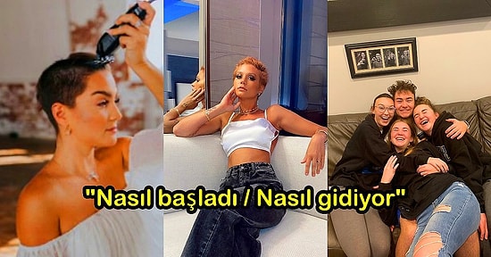 Kanseri Atlattıktan Sonra "Nasıl Başladı / Nasıl Gidiyor" Akımına Katılarak Güçlü Fotoğraflarını Paylaşan 20 Kişi