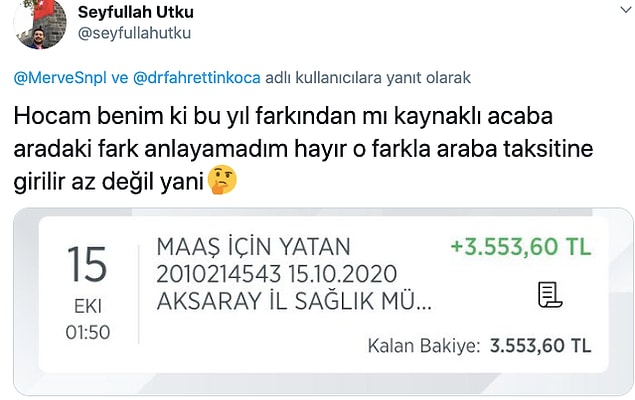 Aynı durumdan şikayetçi meslektaşlar da oldu elbet.