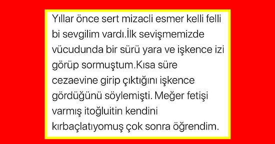 Partnerlerinin Akılalmaz Fetişleri Karşısında Hayatının Şokunu Yaşamış Kişilerin İsyanları Sizi Güldürecek