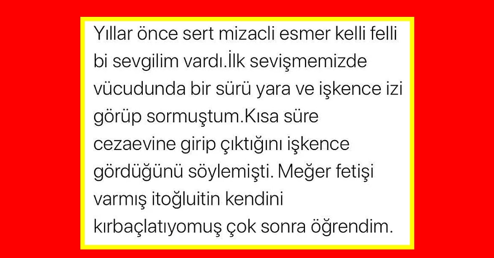 Partnerlerinin Akılalmaz Fetişleri Karşısında Hayatının Şokunu Yaşamış Kişilerin İsyanları Sizi Güldürecek
