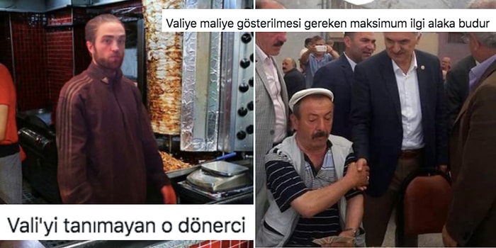 Kendisini Tanımadığı İçin Dönerciye Sinirlenip 'İşletmeyi Kapatın' Talimatı Veren Vali Ali Fuat Atik'e İroniyle Cevap Veren İnsanlar