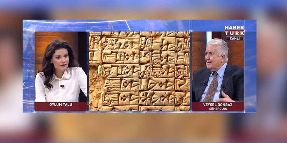 Habertürk'te Yine Olay: Sümerolog Veysel Donbaz 'Orospu Buluyorlar' Deyince Oylum Talu Şok Oldu