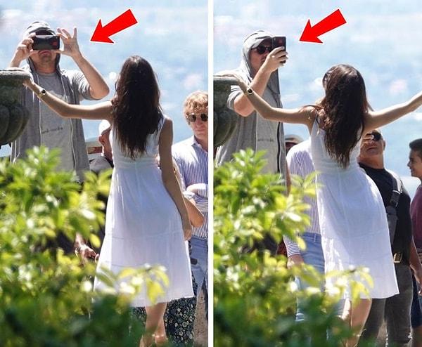 26. Ve Leonardo DiCaprio'nun her sevgilinin yaptığı gibi birçok kişinin önünde kız arkadaşının fotoğrafını çekmesi.