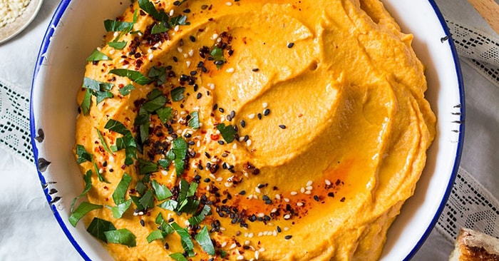 Bak Kabaklı Humus Tarifi: Sonbaharın En Lezzetlisi Bal Kabağından Humus Nasıl Yapılır?