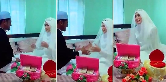 Evlendiği Erkek ile Gerdeğe Girme Hazırlığında Olan Ancak Eline Dokunmaktan Çekinen Gelin