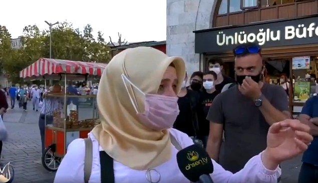Sosyal medyada da çokça tepki çeken sözlere imza atan kadın, röportajına 'Erdoğan gelmeden önce Türkiye'nin hali belliydi' diyerek başlıyor.