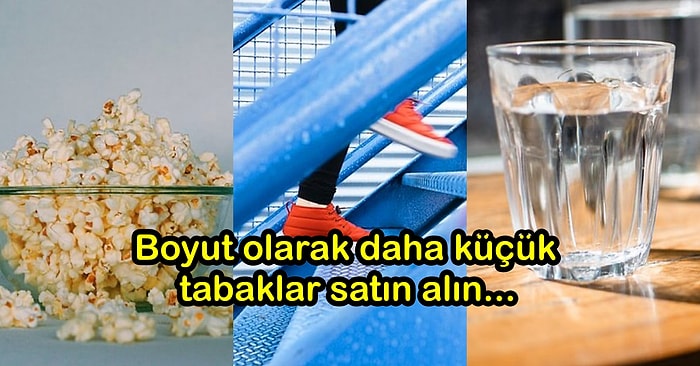 Herkese Ecel Terleri Döktüren Kilo Verme Sürecini Kolaylaştıracak Birbirinden Faydalı 20 Öneri