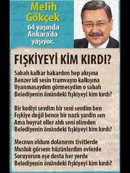 Melih Gökçek'in Fıskiye Sorusunu Soran Kadına Verdiği Çirkin Cevap Büyük Tepkiyle Karşılandı