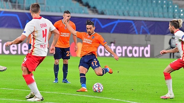 Medipol Başakşehir, Şampiyonlar Ligi H Grubu ilk maçında deplasmanda RB Leipzig ile karşılaştı.