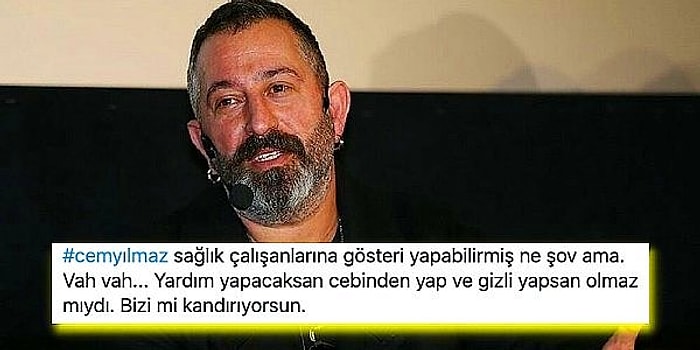 Sağlık Çalışanları İçin Ücretsiz Moral Gösterisi Yapabileceğini Söyleyen Cem Yılmaz, Gelen Akılalmaz Tepkilere İsyan Etti!