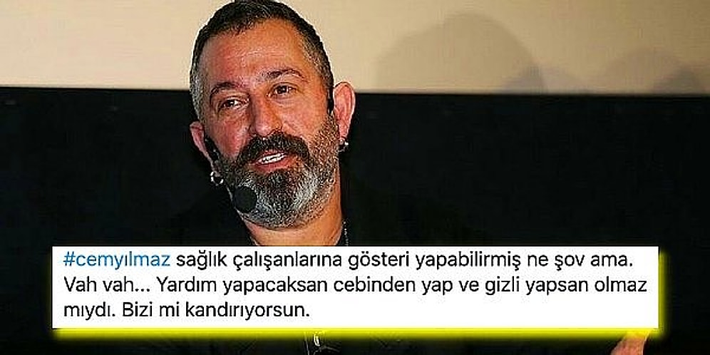 Sağlık Çalışanları İçin Ücretsiz Moral Gösterisi Yapabileceğini Söyleyen Cem Yılmaz, Gelen Akılalmaz Tepkilere İsyan Etti!
