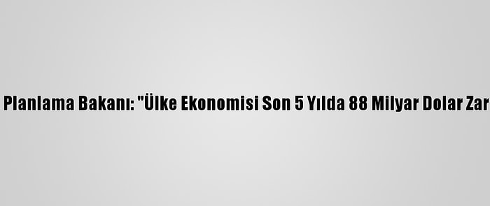 Yemen Planlama Bakanı: "Ülke Ekonomisi Son 5 Yılda 88 Milyar Dolar Zarar Etti"