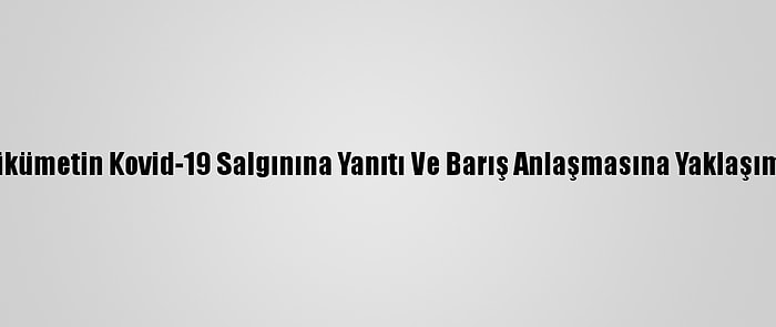 Kolombiya'da Hükümetin Kovid-19 Salgınına Yanıtı Ve Barış Anlaşmasına Yaklaşımı Protesto Edildi