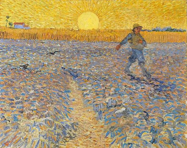 Van Gogh’un bu tablosunun odak noktası güneşin çarpıcı parlaklığı. Bu tabloyu gördükten sonra güneşe tekrar aynı şekilde bakmamız mümkün mü?