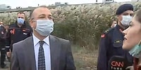 Büyükçekmece Kaymakamı, İsmini Yanlış Söyleyen Muhabire Düşen Eğitim Uçağı ile İlgili Konuşmadı: 'İsmimi de Yanlış Söylediniz Zaten'