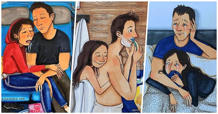 Her Anına Şahit Olan Bir Hayat Arkadaşına Sahip Olmanın En Güzel Yanını Gösteren 21 İllüstrasyon