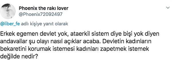 Devletin, bir çocuk gibi kadınların yaramazlık yapmasını engellemeye çalışmasını ne kadar yıl geçerse geçsin anlayamayacağım. Mantıklı bir zemine oturtmak güç. Kadınların hayatını olumsuz yönde etkileyen kızlık zarı olarak halk arasında bilinen bu kavramı tarihe gömmek bizi bir tık daha ileriye taşıyacaktır.