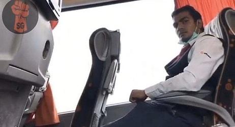 Otobüste Yolcuyu Taciz Eden Sapık Muavin Tutuklandı