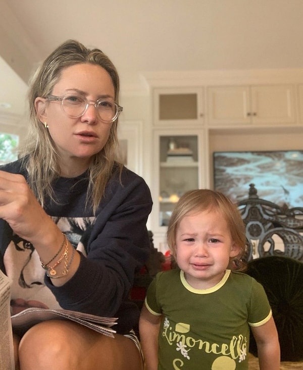 Обычный понедельник Кейт Хадсон.