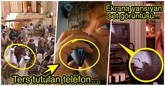 Severek İzlediğimiz Efsanevi Film ve Dizilerde Gözden Kaçırdığımız Birbirinden Önemli 22 Çekim Hatası