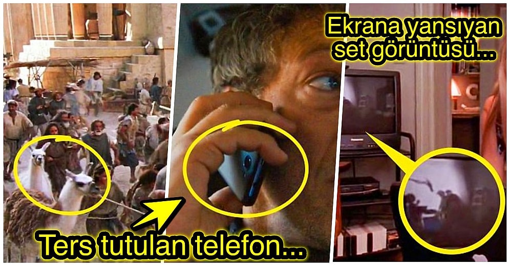 Severek İzlediğimiz Efsanevi Film ve Dizilerde Gözden Kaçırdığımız Birbirinden Önemli 22 Çekim Hatası