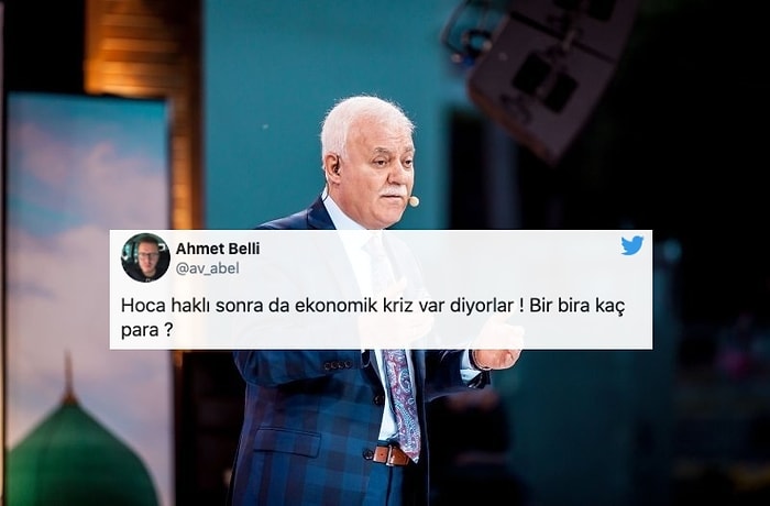 Nihat Hatipoğlu 'Bir Sokaktan Hayretler İçinde Geçtim, Dışarıda Dört Genç Kız Bira İçiyordu' Açıklamasıyla Gündemde