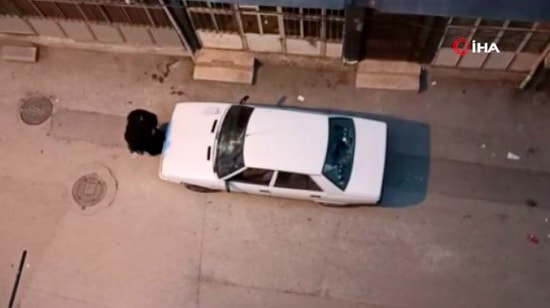 Aldatıldığını Anlayan Kadın, Eşinin Aracını Kaldırım Taşıyla Parçaladı