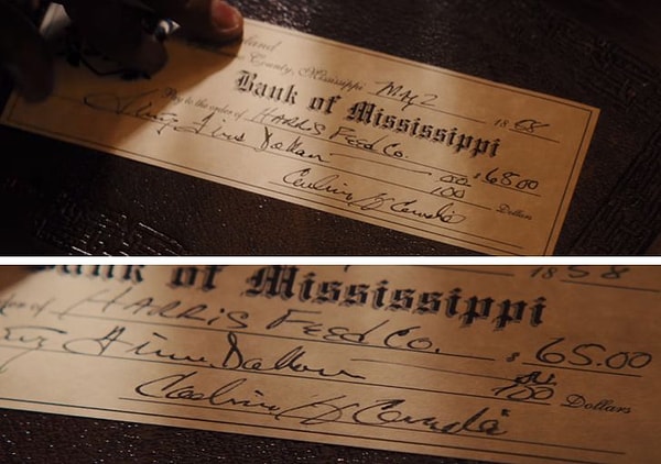 22. "Посмотрите на суммы чеков"