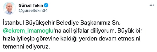 Ekrem İmamoğlu'nun Koronavirüs Testinin Pozitif Çıkması Üzerine Gelen Geçmiş Olsun Dilekleri ve Çirkin Yorumlar