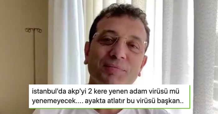 Ekrem İmamoğlu'nun Koronavirüs Testinin Pozitif Çıkması Üzerine Gelen Geçmiş Olsun Dilekleri ve Çirkin Yorumlar