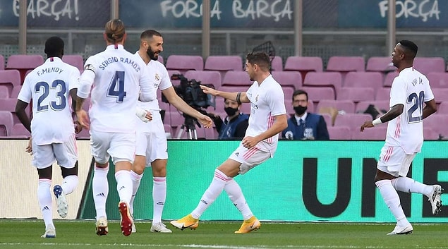 Real Madrid, deplasmanda Barcelona'yı 3-1 mağlup etti.