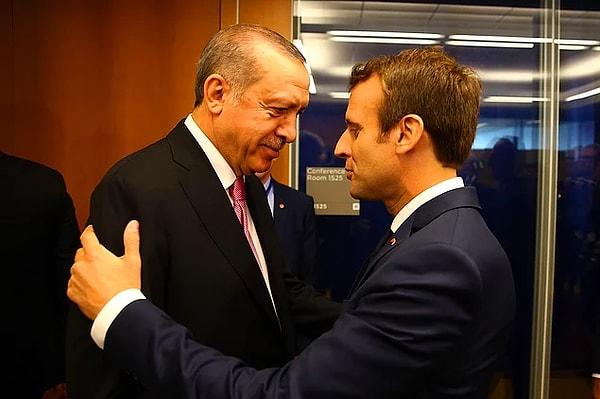 Erdoğan'ın Fransa Cumhurbaşkanı Emmanuel Macron hakkındaki açıklamaları gündem oldu.