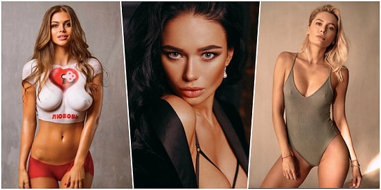 Buralar Alev Aldı! Ünlü Erkek Dergisi MAXIM'e Göre Rusya'nın En Seksi Kadınları Seçildi