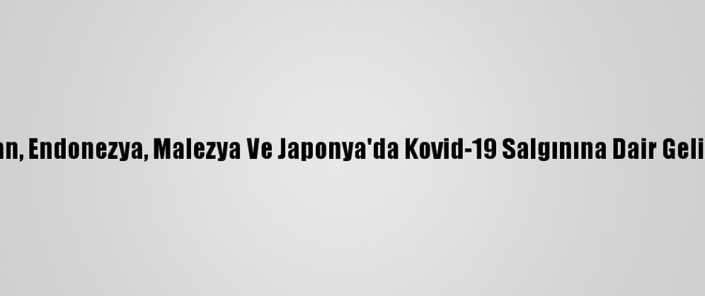 Pakistan, Endonezya, Malezya Ve Japonya'da Kovid-19 Salgınına Dair Gelişmeler