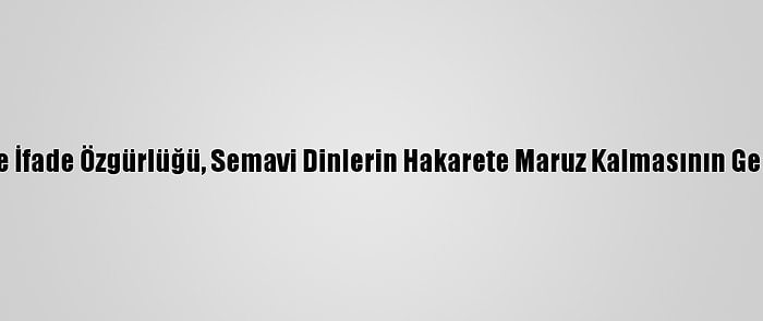 Hizbullah: "Sahte İfade Özgürlüğü, Semavi Dinlerin Hakarete Maruz Kalmasının Gerekçesi Olamaz"