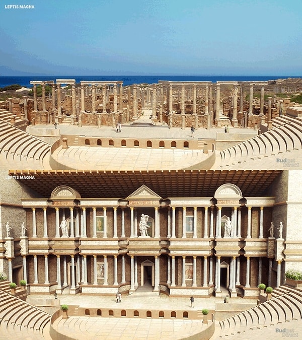 2. Лептис Магна (Ливия)