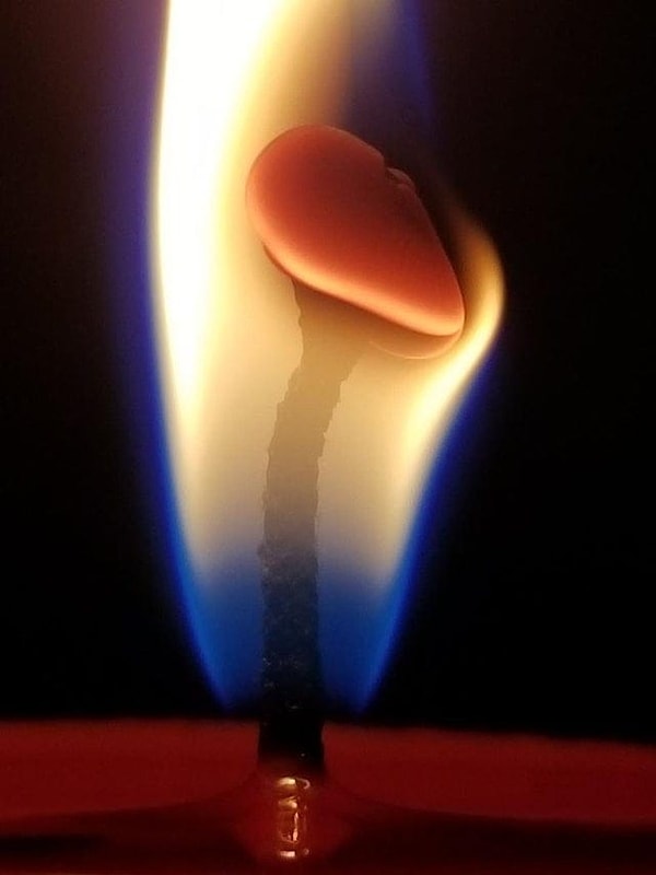 12. Пламя свечи