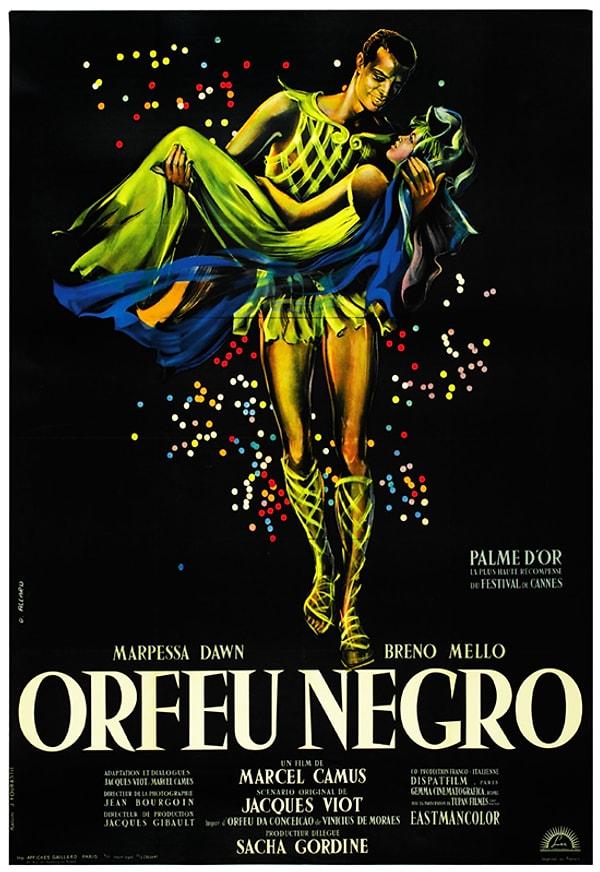 1954 yılında Vinicius de Moraes’in konusunu bu hüzünlü aşk hikayesine dayandırdığı “Orfeu da Conceição” adlı oyun Marcel Camus ve Jacques Viot tarafında sinemaya “Siyah Orfeo” (Black Orpheus) olarak uyarlandı. 1959 yılında Fransa, Brezilya ve İtalya ortak yapımı filmin yönetmeni yine Marcel Camus.
