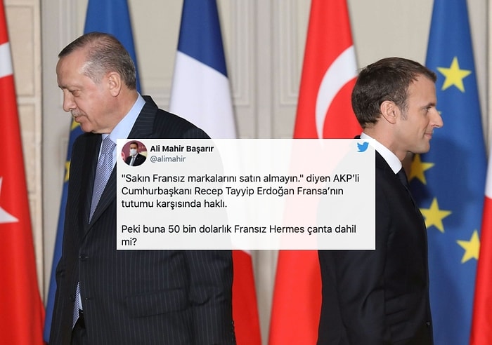 Nasıl Değiştirdim Ama Gündemi: Erdoğan'ın Fransız Mallarını Boykot Çağrısı Tepkilerin Odağında