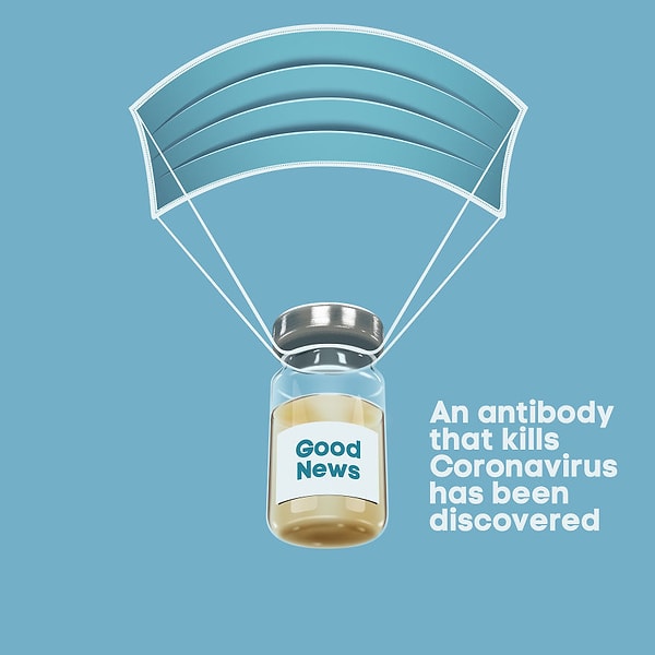 14. «Было обнаружено антитело, убивающее коронавирус».